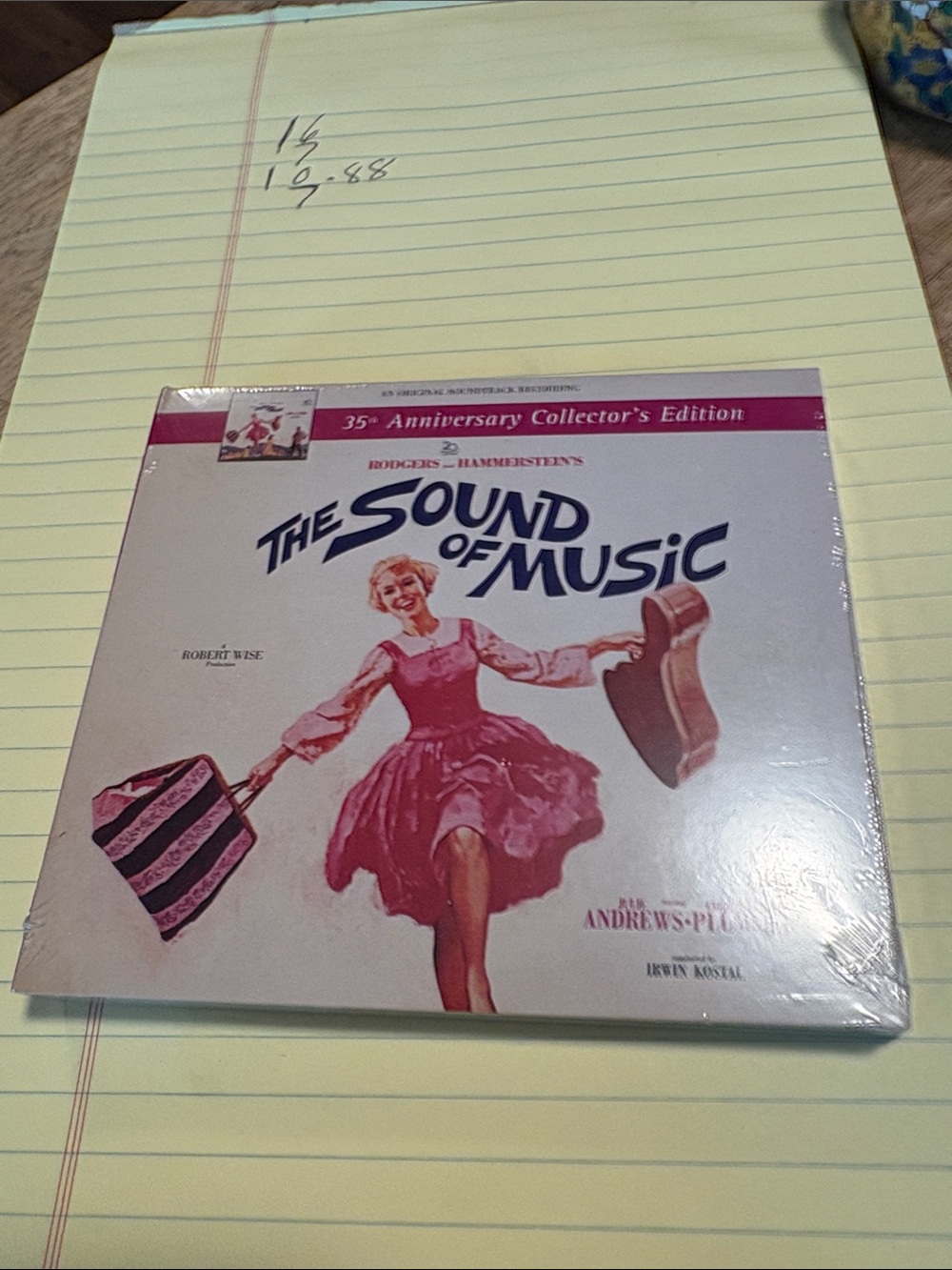 The Sound of Music 35th Anniversary Collector's Edition - Pink & White Packaging